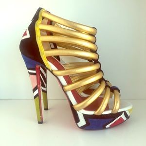 Christian Louboutin Ulona 140  Platform Sandals